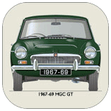 MGC GT (disc wheels) 1967-69 Coaster 1